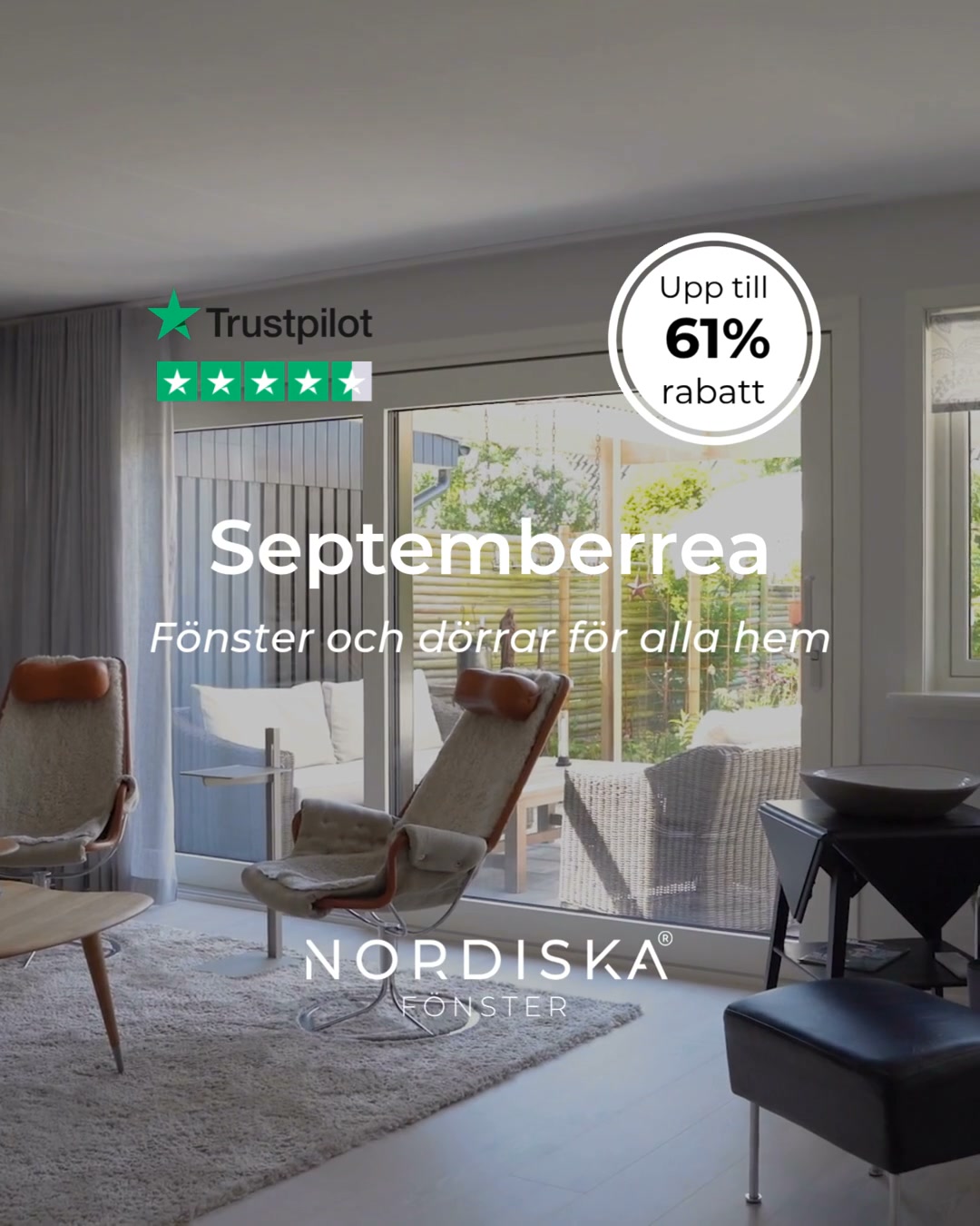 Fönster för nordiskt klimat