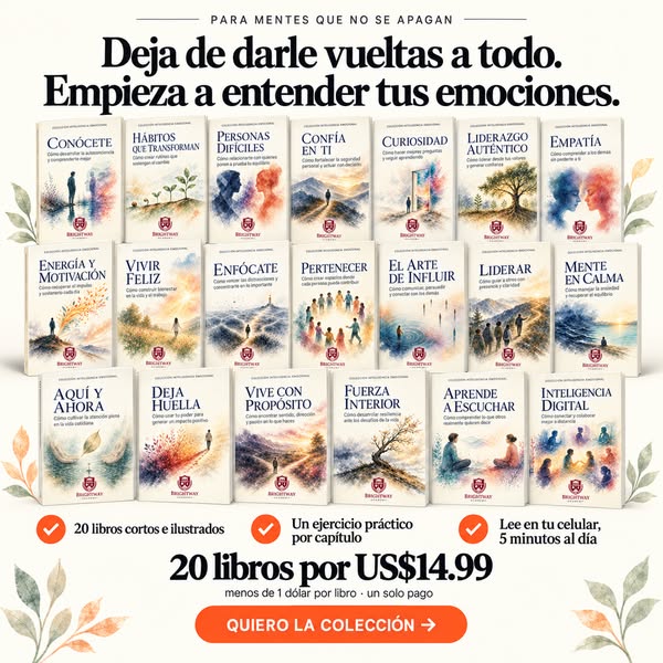 Deja de darle vueltas a todo