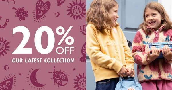 20% off childrenswear
