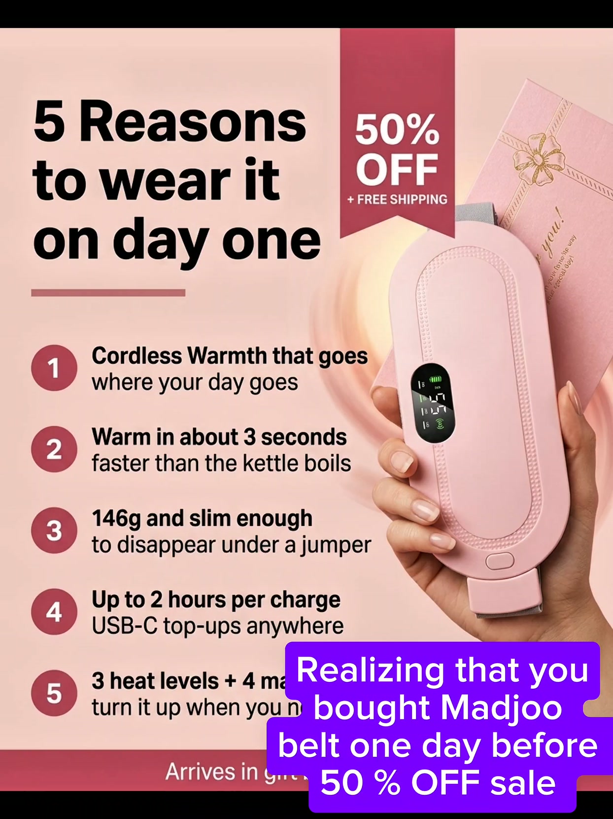 50% OFF + FREE SHIPPING + 30 DAYS MONEY BACK