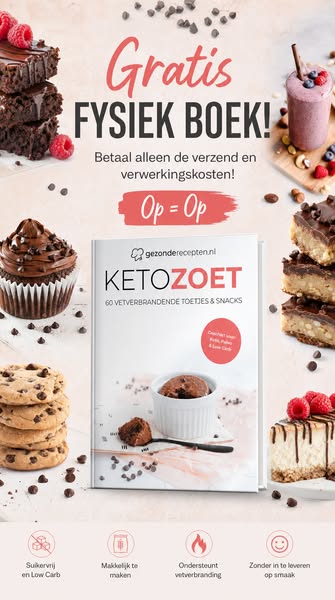 Keto Zoet Kookboek (Gratis Vandaag!)