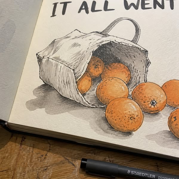 Sketch Life's Little Moments with Just a Pen