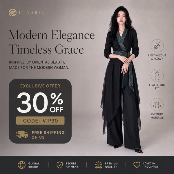 Modern Heritage Elegance | Save 30% On Your First Order