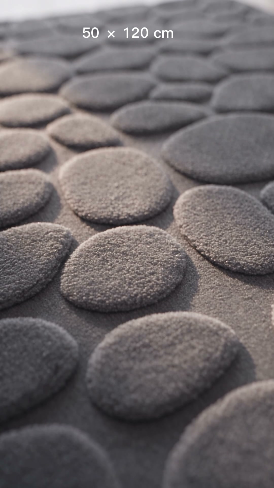 Premium Pebble Badmat 50 × 120 cm
