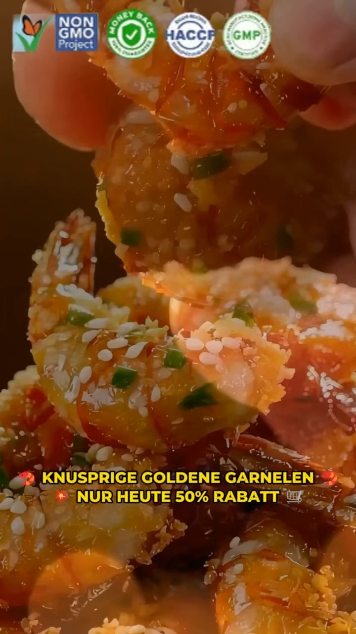 Knusprige Garnelenschwänze – der proteinreiche Snack für jeden Moment