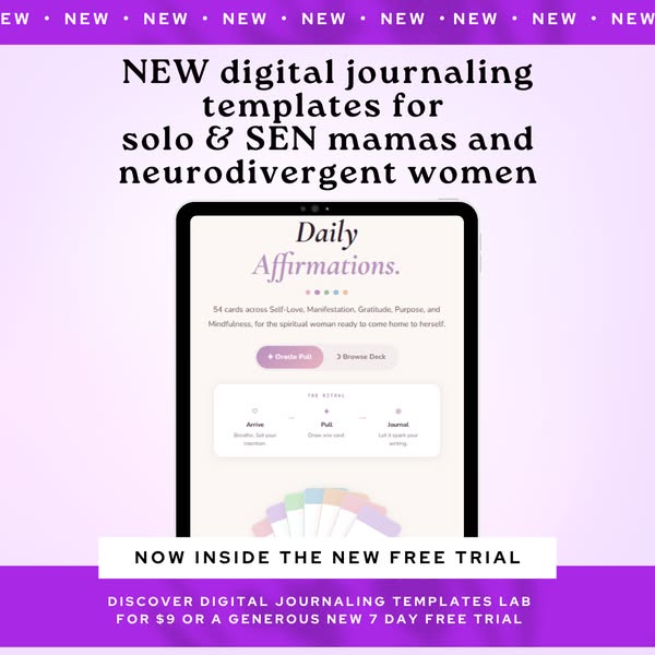 NEW $9 or FREE Digital Journaling Templates