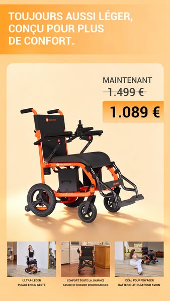 Fauteuil électrique haut de gamme