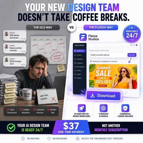 Your 24/7 AI Design Team — $37