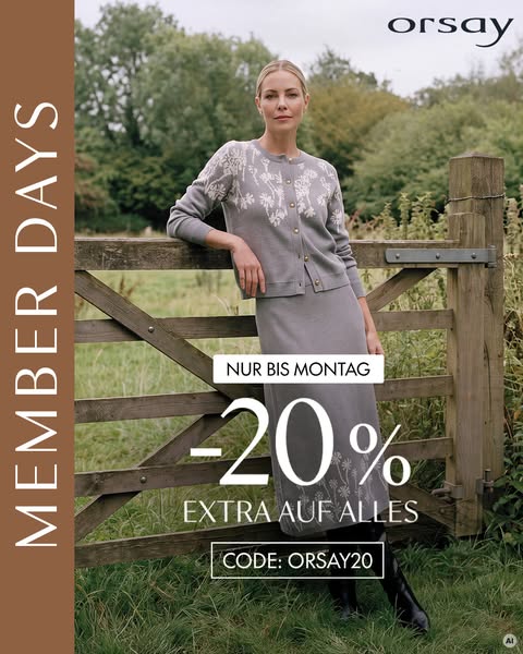 20% FÜR CLUBMITGLIEDER