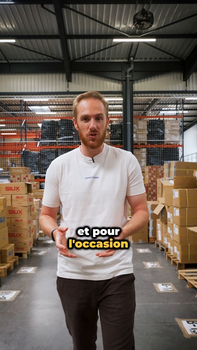 Rentrée padel : tes affaires t'attendent !