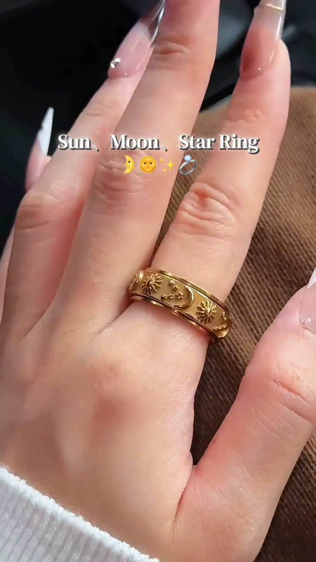Half Price The “Celestial Meditation” Spinner Ring You‘ll Never Take Off