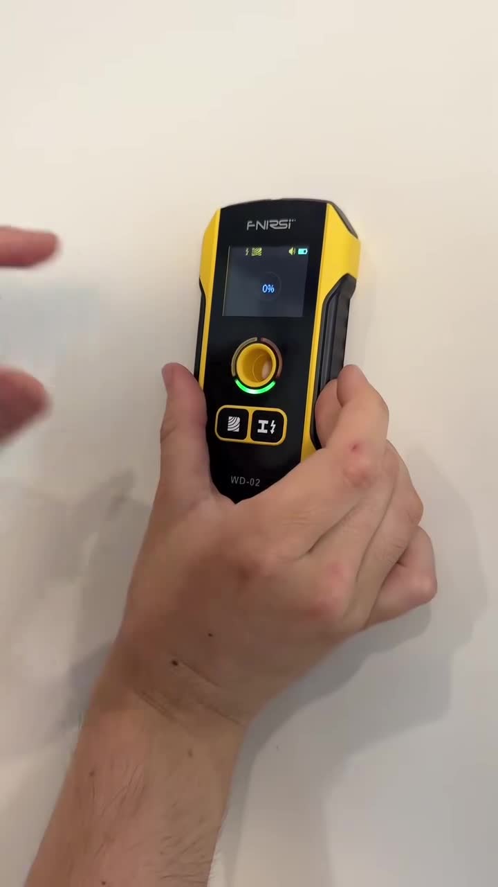 Precision Metal Detector Wall Scanner with Positioning Hole