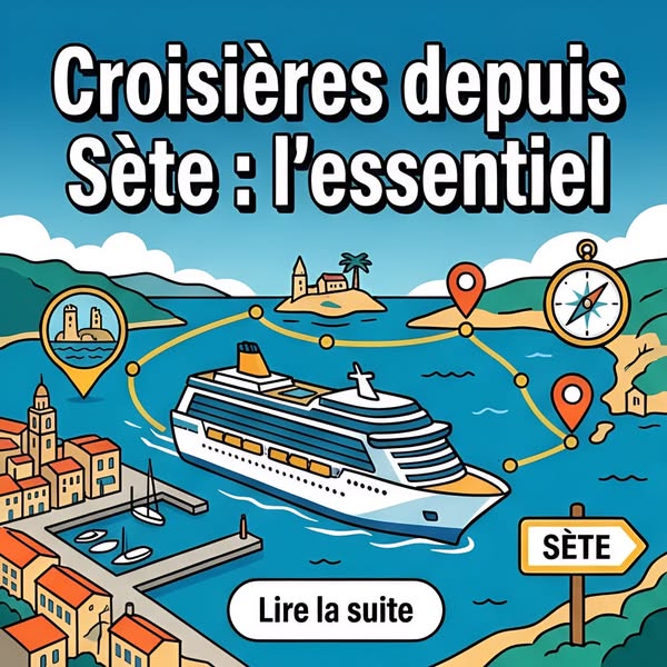 Croisières tout inclus depuis Sète