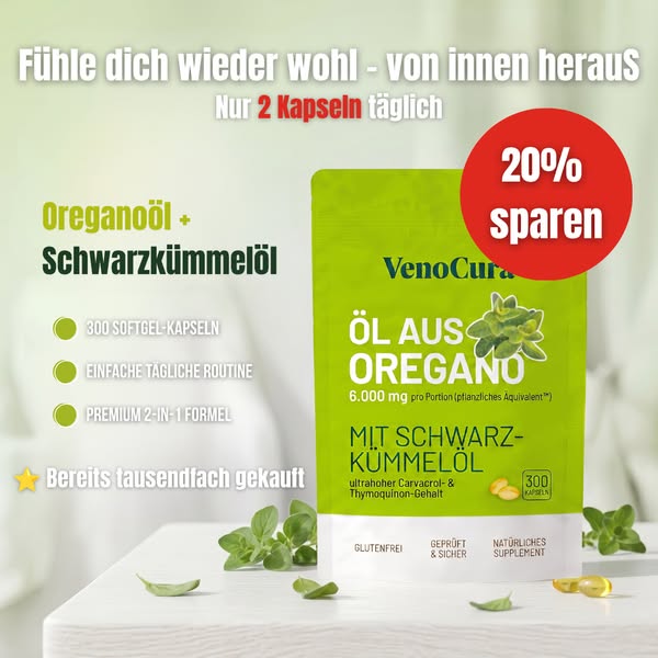 Oreganoöl & Schwarzkümmelöl vereint