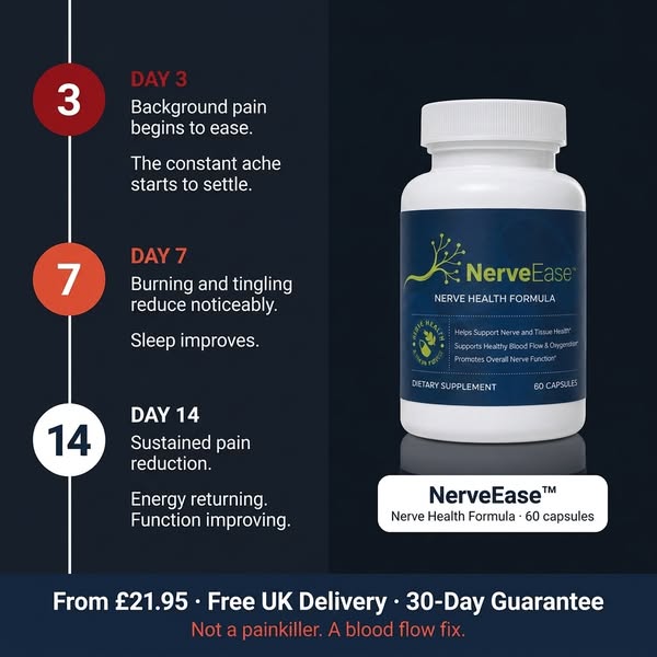 The Blood Supply Formula Designed to Support Peripheral Nerve Endings — Not Just Mask Them