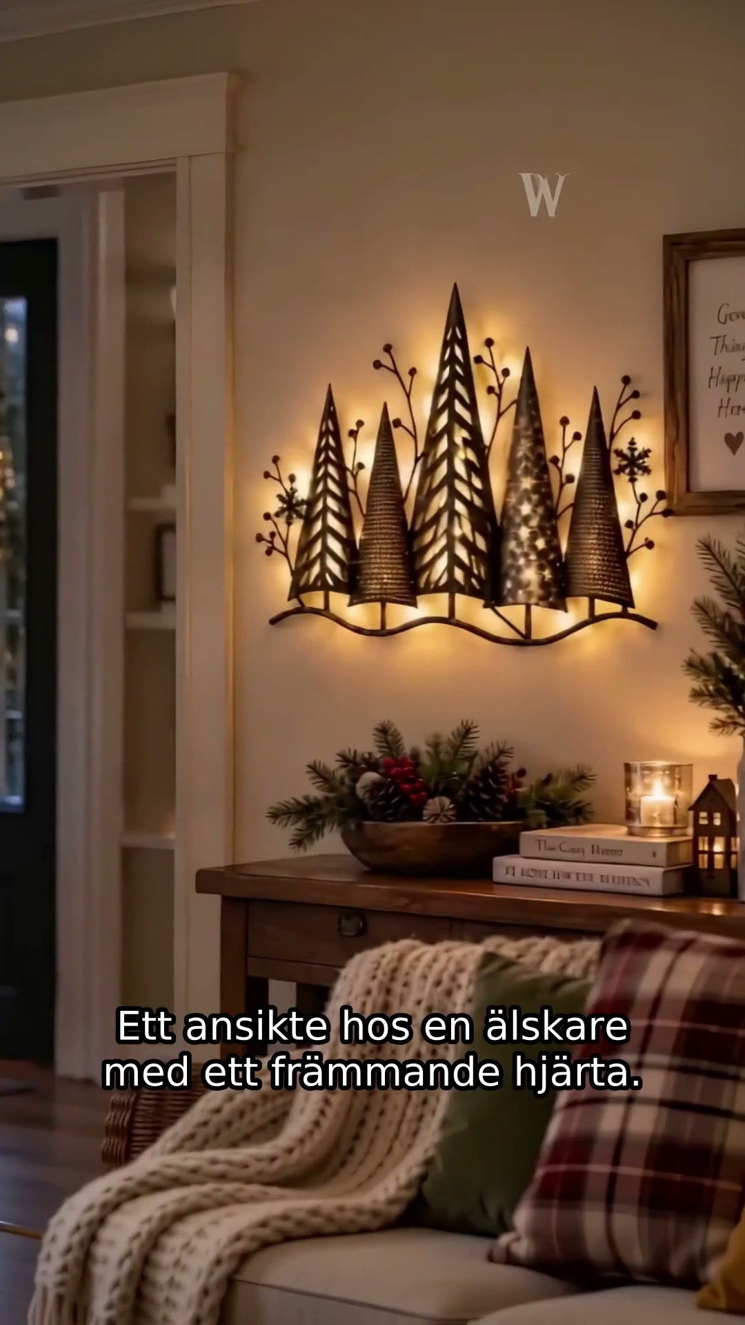 Vintermagi på väggen