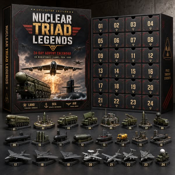 24-Day Military Legends Advent Calendar – Historical Miniature Collector Series