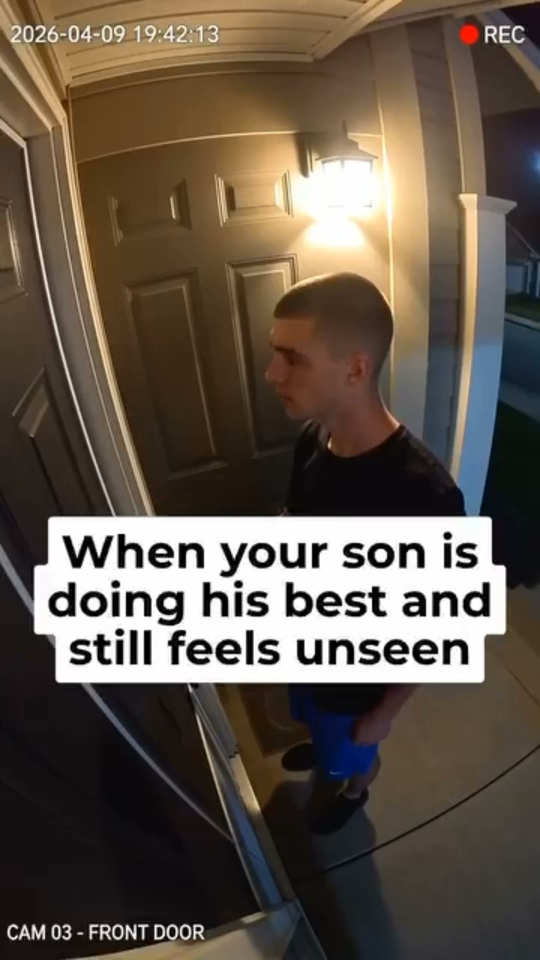 Till sonen som alltid är “okej”