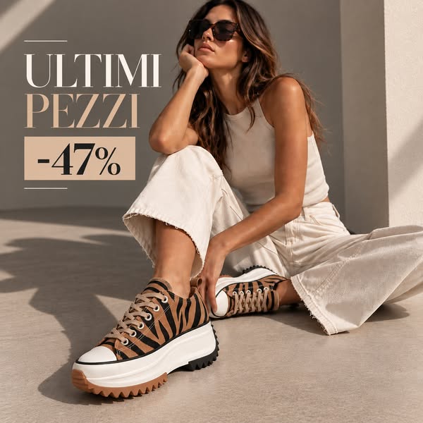 Ora −47%. Ma solo sugli ultimi pezzi disponibili.