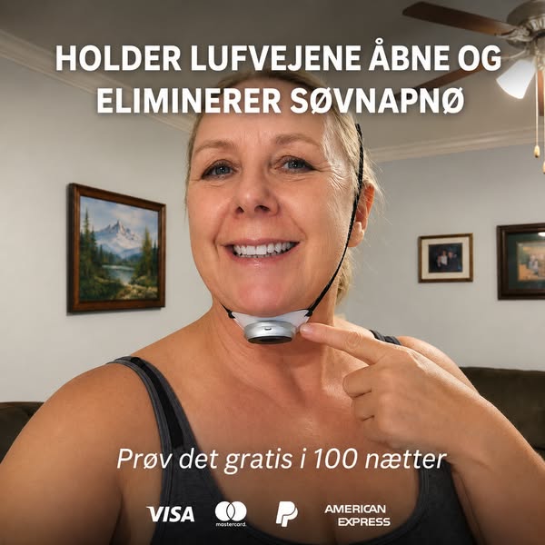 Fra 72 apnøhændelser til nul. Enkelt Prøv den i 100 nætter — risikofrit