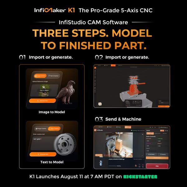 InfiMaker K1 Launches August 11 — Don’t Miss Out!