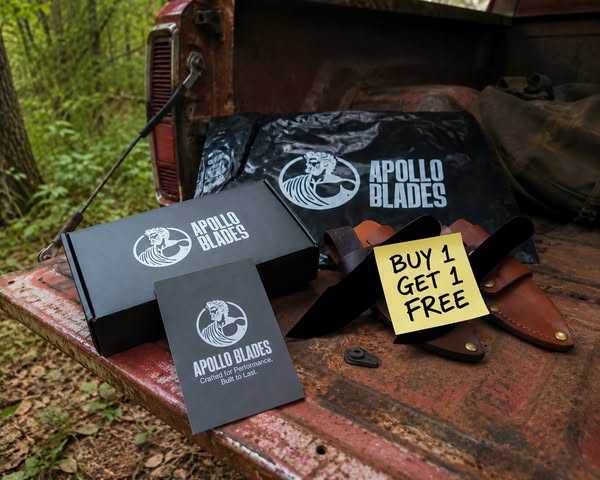 2 Knives for the Price of 1 + Free Shipping