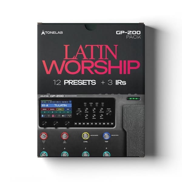 TL Latin Worship | Valeton GP200/Jr/LT | 12 Presets + IRs