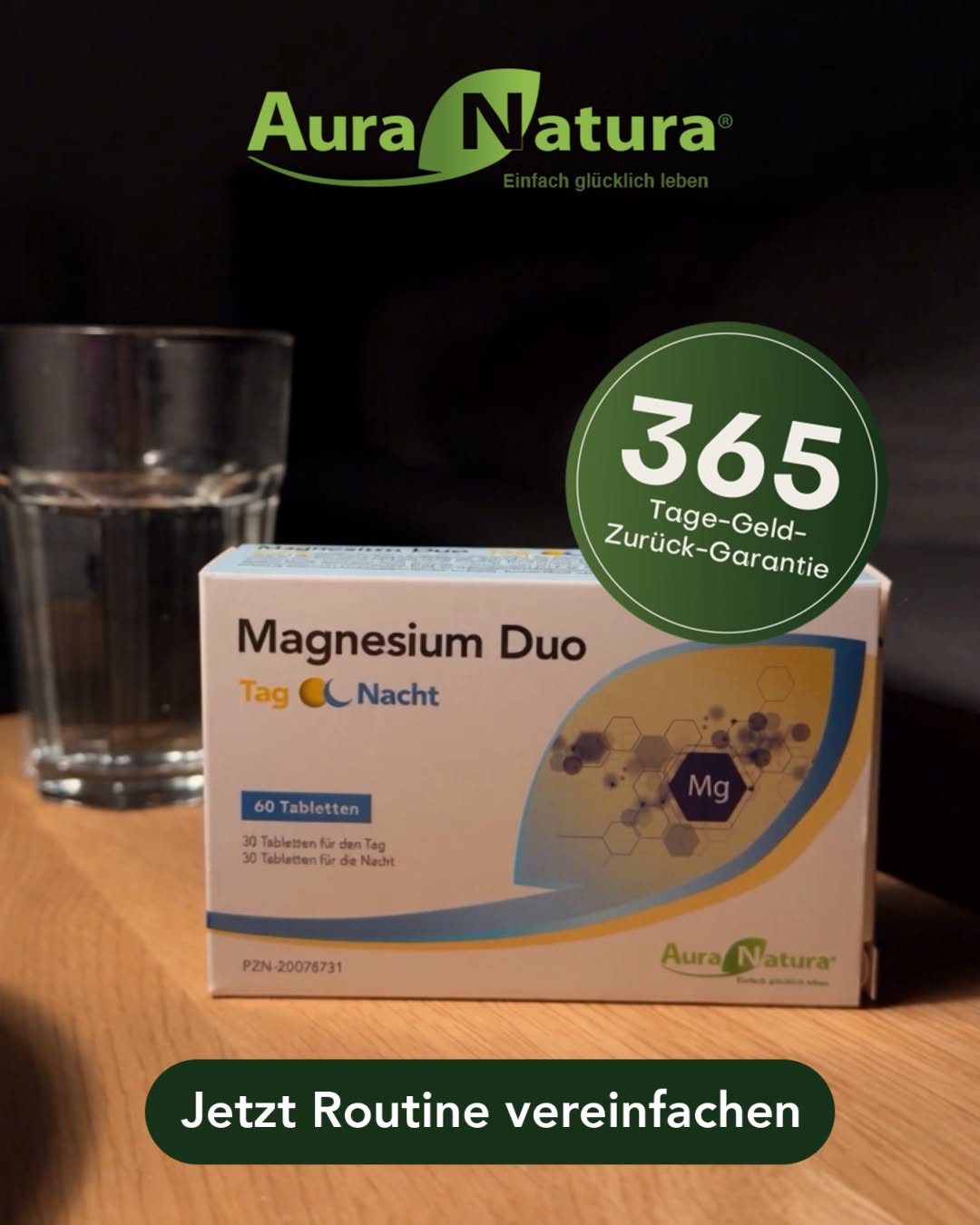 Magnesium für Tag & Nacht