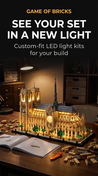From Star Wars™ to Technic, we have a Light kit for LEGO® sets.