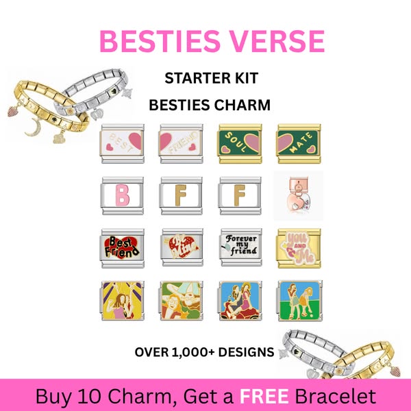 Buy a Charm, Get a Bracelet FREE - Besties Starter Kit