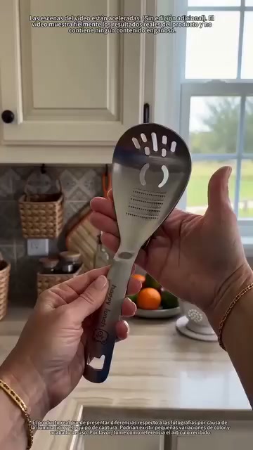 One Spoon Replaces Multiple Kitchen Tools