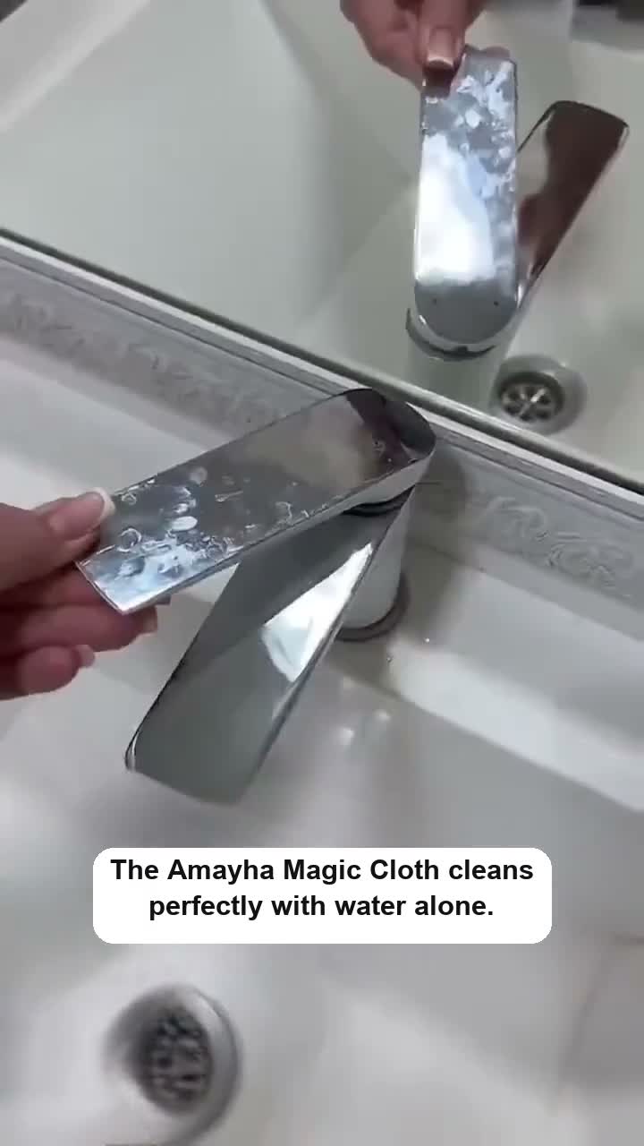 Cleans your whole home with water alone