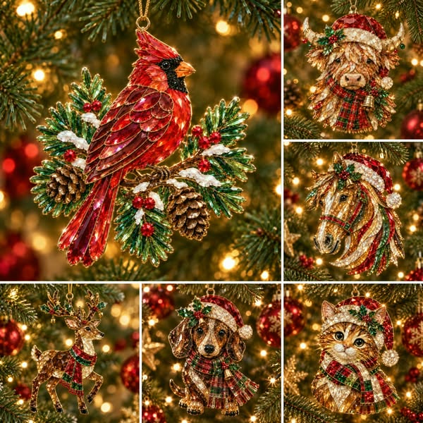 Luxury Crystal Christmas Ornament