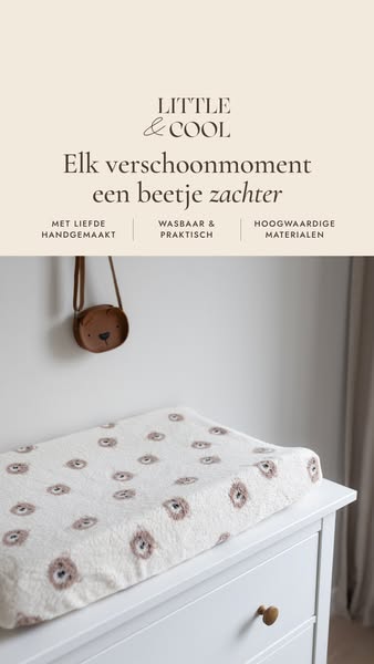 Zachte aankleedkussenhoezen