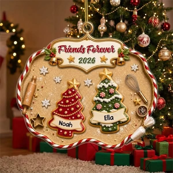 Our 2026, on the Christmas tree Personalise Your Ornament