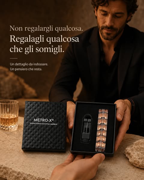 Il Bracciale in Rame Che Sta Conquistando gli Uomini Italiani