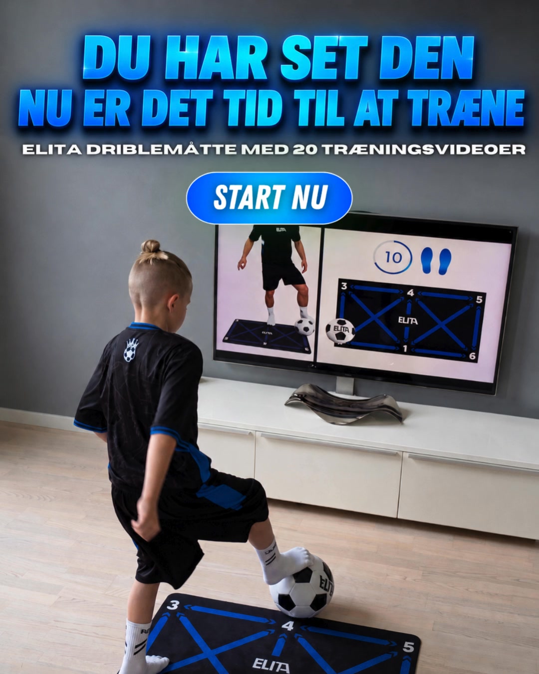 Få flere touches på bolden