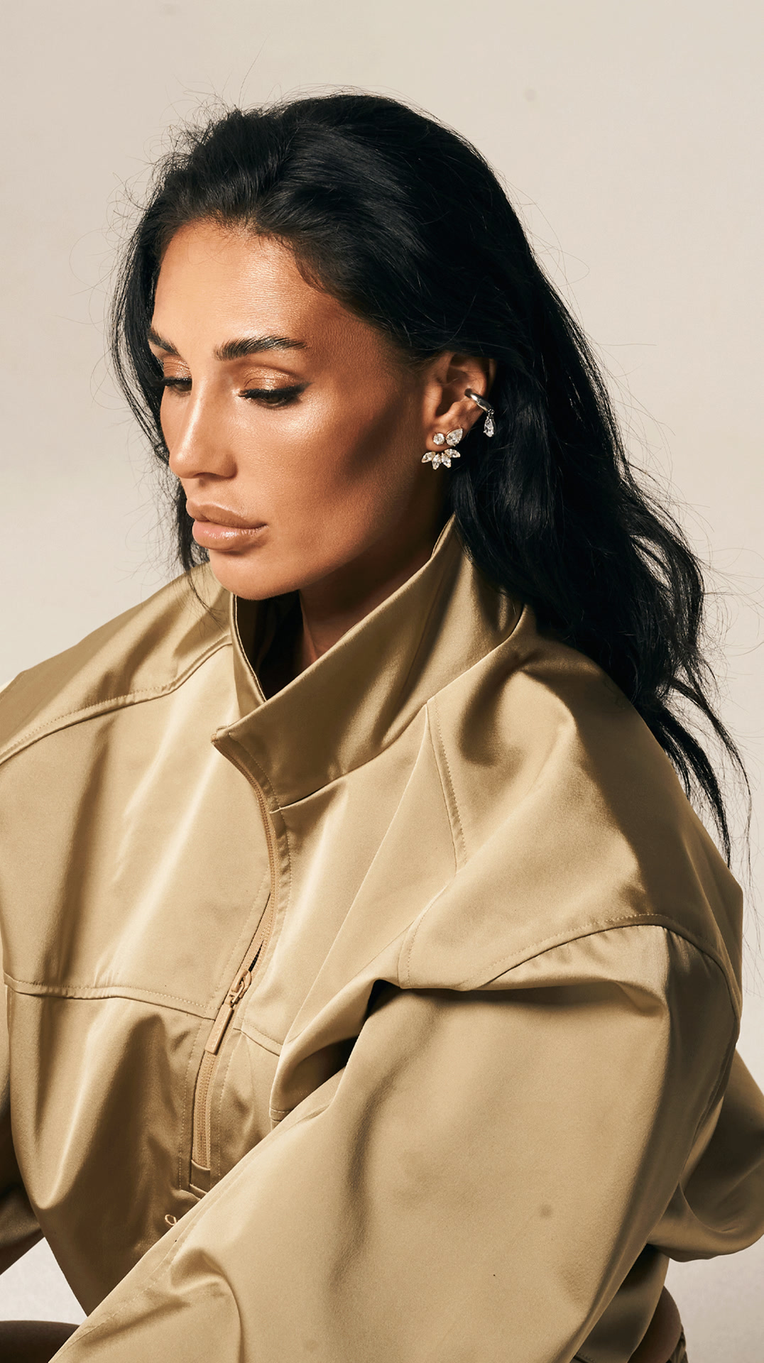 Shop de nieuwe jacket oorbellen