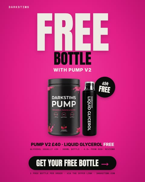 Buy PUMP V2, Get Glycerol FREE