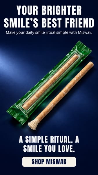 Why Miswak Naturally Whitens Teeth