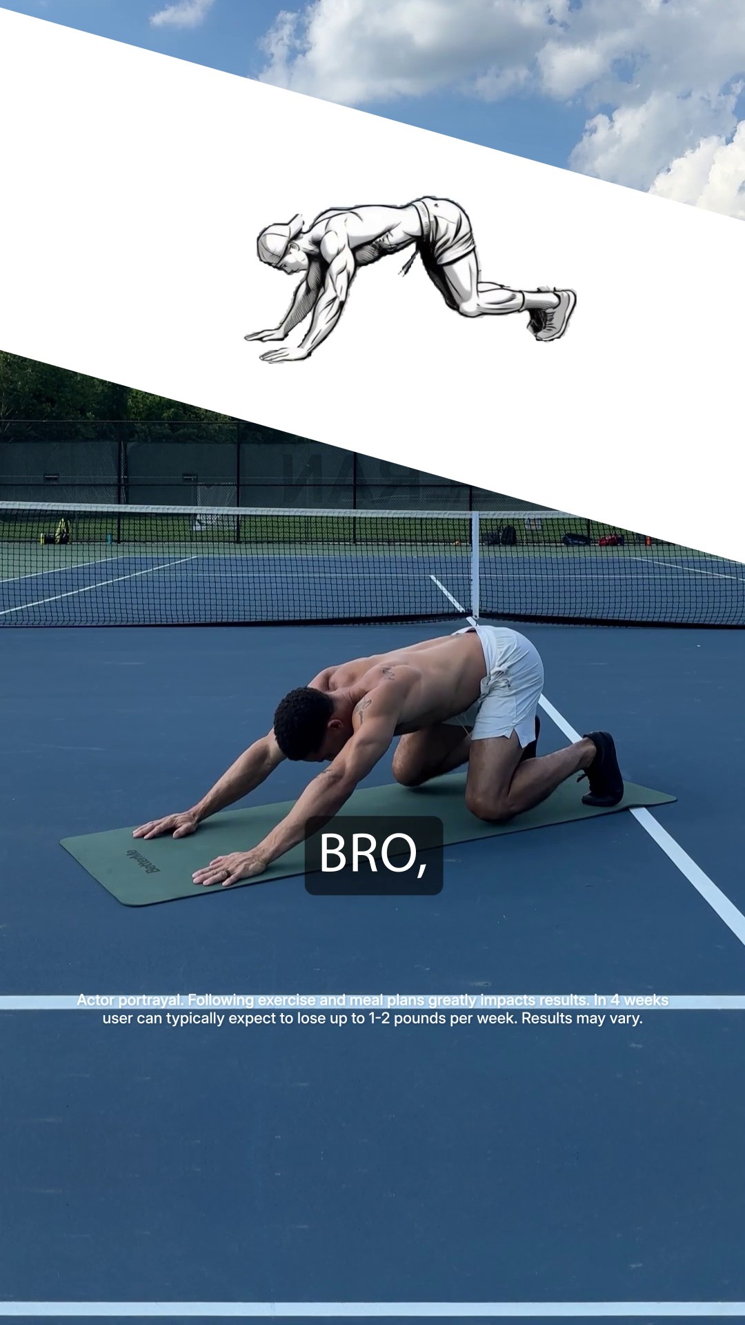 For Big Guys: Start Fifteen Today. Build Steady Strength.
