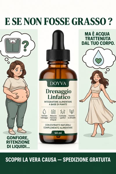 Gonfiore, pesantezza... il tuo corpo merita di meglio