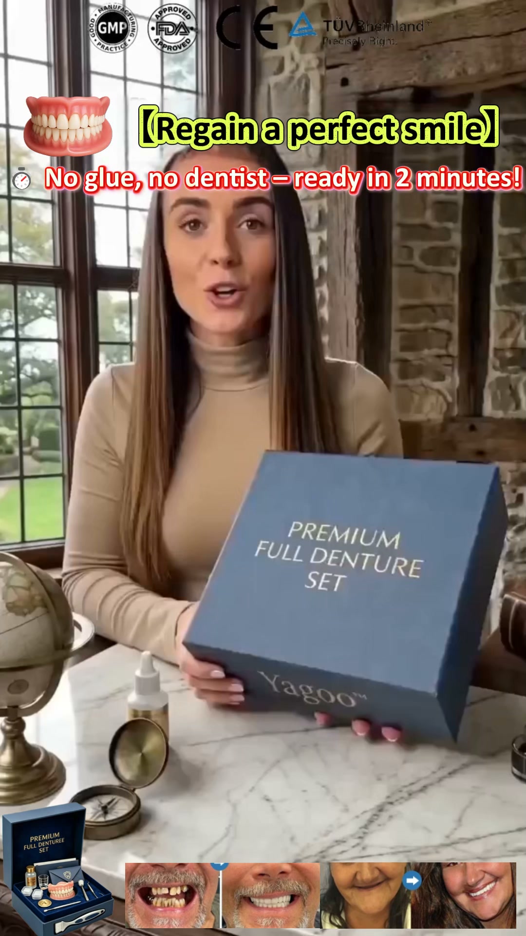90-DAY "PERFECT BITE" MONEY-BACK GUARANTEE