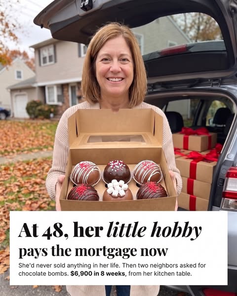 At 48, her little hobby pays the mortgage now