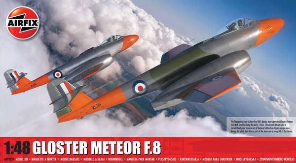 Airfix 1/48 Gloster Meteor F.8 Model Kit