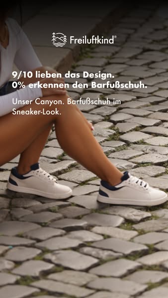 JETZT NEU: Unser Canyon - der schickste Barfußschuh!