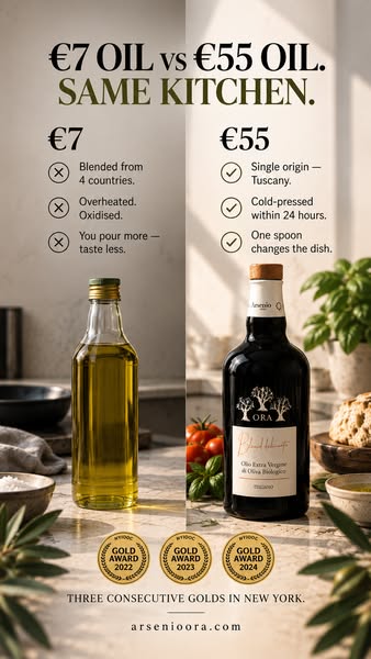 Taste What €55 Olive Oil Can Be