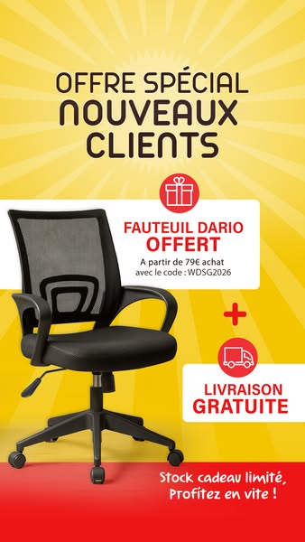 Offre de bienvenue