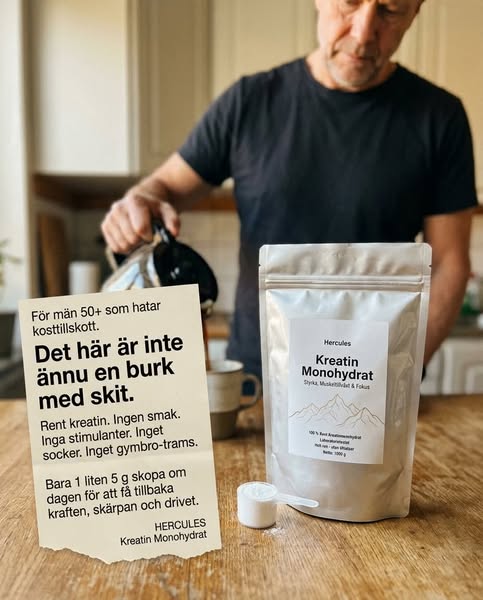 För män som vill känna sig skarpare igen