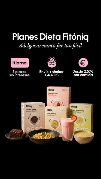 Planes Dieta Fitóniq · Envío gratis 65€